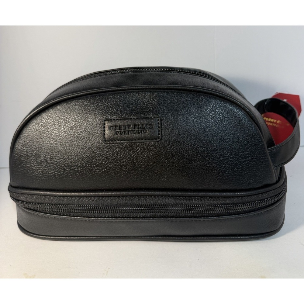 PERRY ELLIS PORTFOLIO Men's Casual Travel Case Black New Ready For Traveling